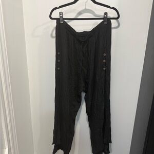 Madison Clothing Boutique Linen Drapey Pants